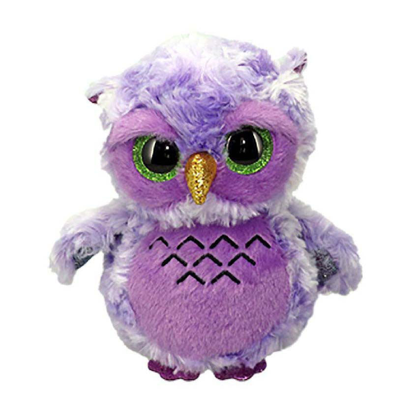Ty Beanie Boo owlivia purpurroude Eule, 15cm