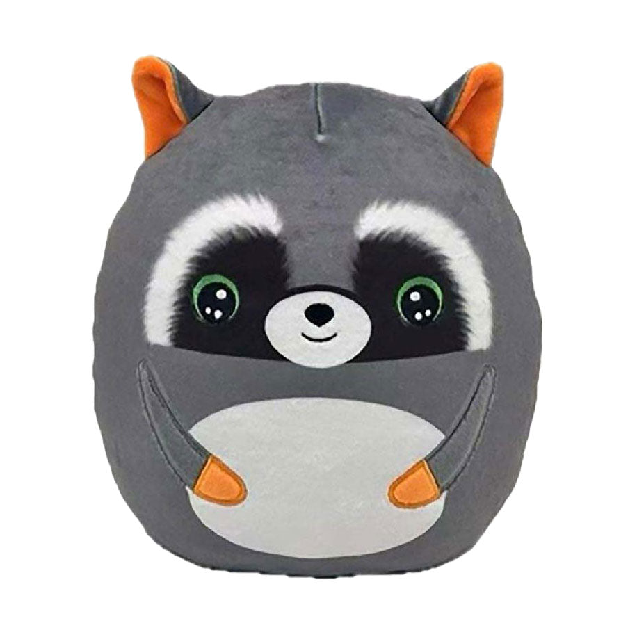 Ty beanie ty squish a boo sneaky grey raccoon, 20cm