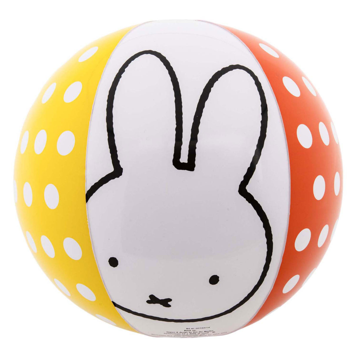 Rubo toys nijntje strandbal - 35cm.