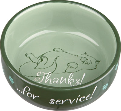 Trixie food bowl Thanks for Service Assorti