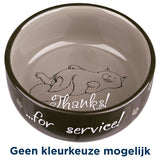 Trixie food bowl Thanks for Service Assorti