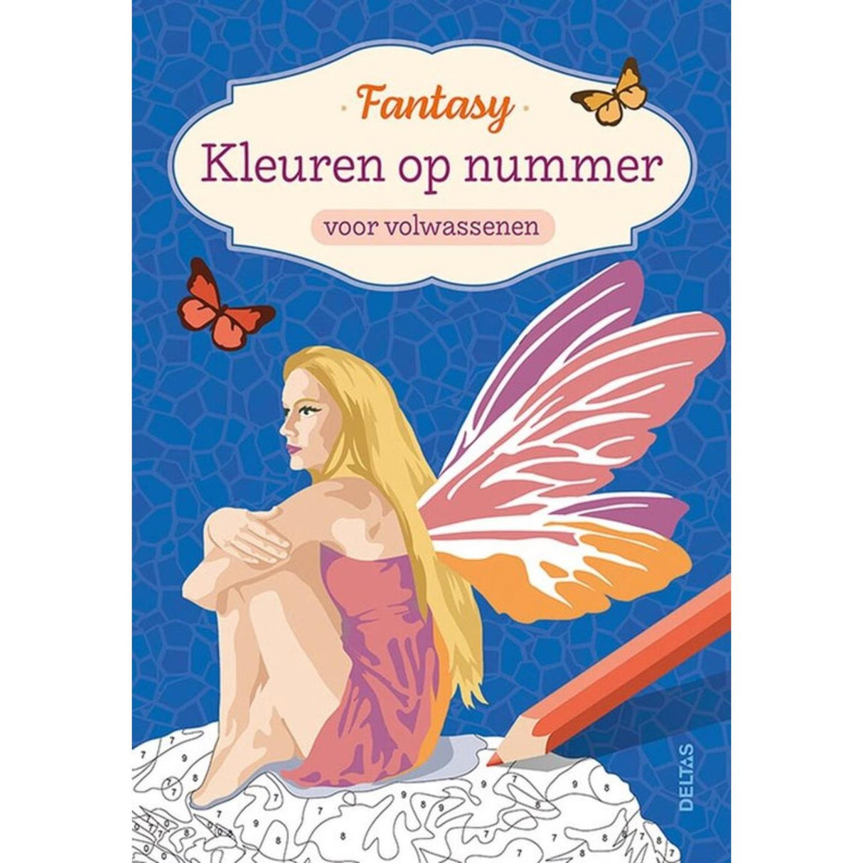 Deltas color by number - fantasy