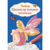 Deltas color by number - fantasy
