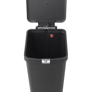 Brabantia Stepup Abfallbehälter – 40 l – Dunkelgrau