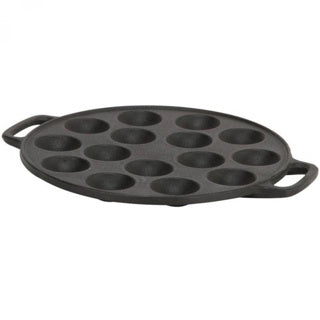 No brand poffertjes plate cast iron