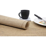 Placemat 30x45cm polyester gold | 12 pieces