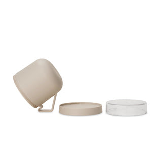 Brabantia make take tasse à soupe à emporter - 600 ml - plastique - beige tendre