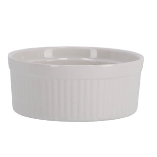 Souffléschale 12x5cm wäiss | 12 Stéck