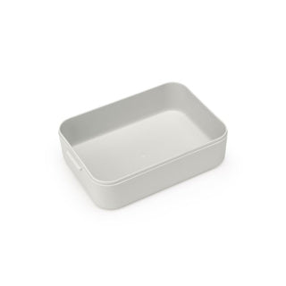 Brabantia lunchbox make take medium ljusgrå | 2 st