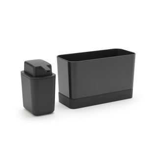 Leagann eagraí countertop Brabantia sinkside liath dorcha