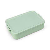 Brabantia bento lunch box make take large jade green | 2 pcs