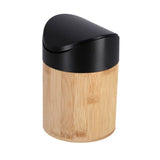 Lixeira de mesa modelo 1l bambu | 2 peças