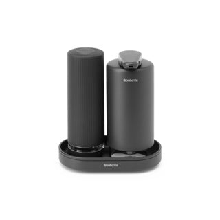 Brabantia sinkstyle soap dispenser set - mineral infinite gray