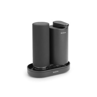Brabantia sinkstyle soap dispenser set - mineral infinite gray