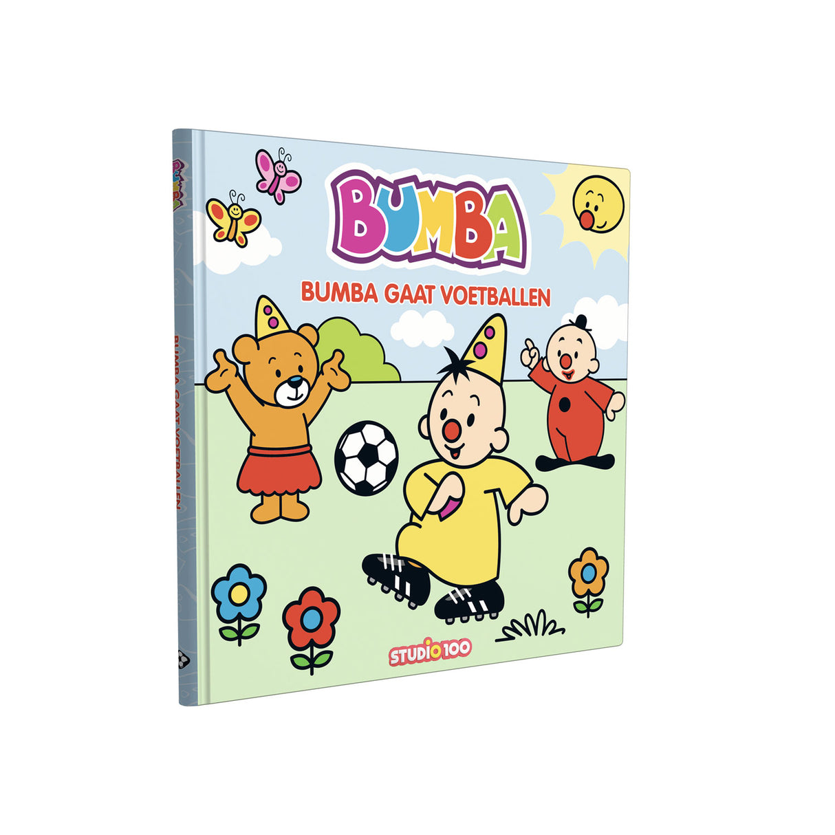Bumba Cardboard Book - Bumba goes to play football