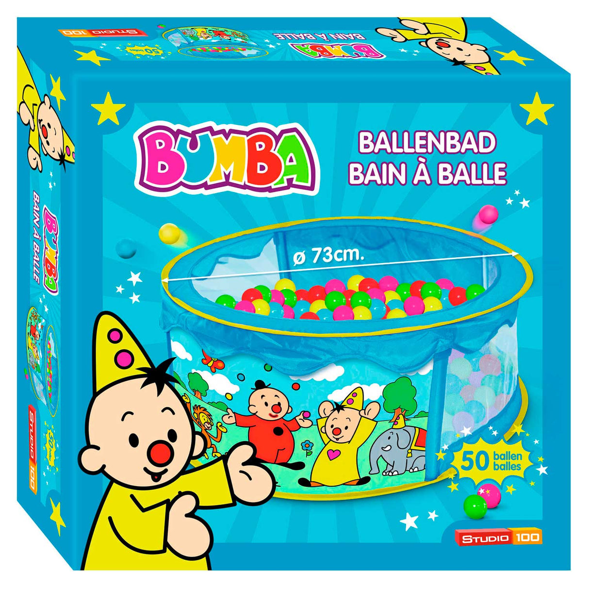 Studio 100 Ball Box med 50 baller oslash;