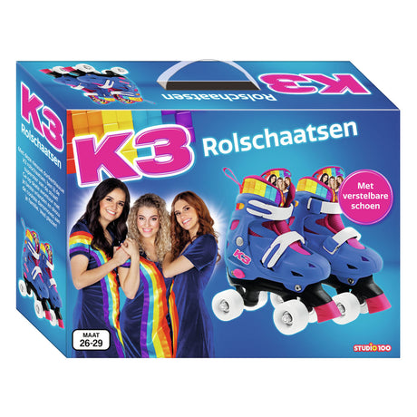 Studio 100 Rolschaatsen Regenboog, maat 26-29