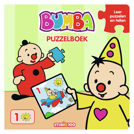 Livre de puzzles Studio 100 bumba - énigmes et comptage