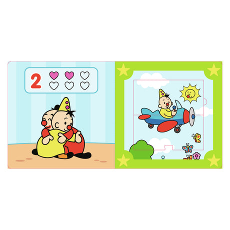 Livre de puzzles Studio 100 bumba - énigmes et comptage