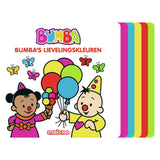 Studio 100 Bumba board book with steps - Bumba's favourite colours