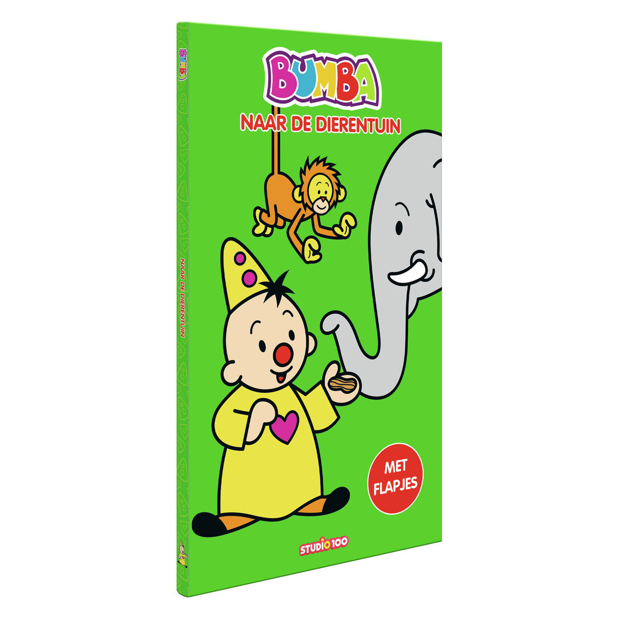 Bumba Board Book with Flaps - At the Zoo