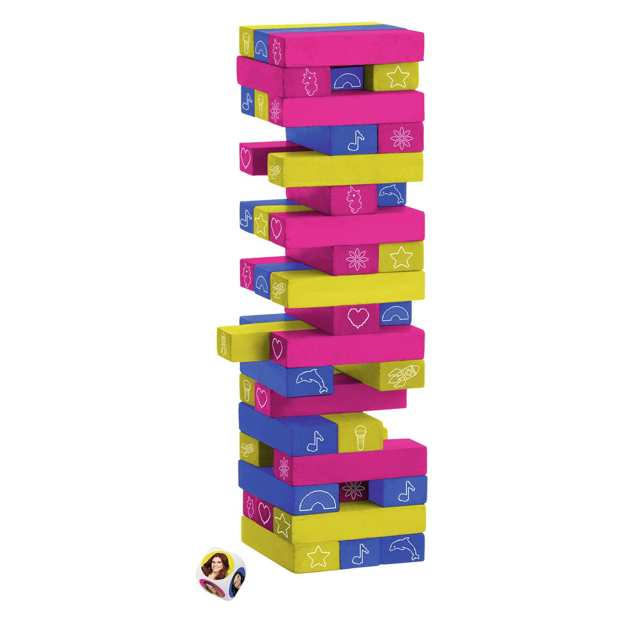 Studio 100 Rainbow Tower Stapel in Balance Game