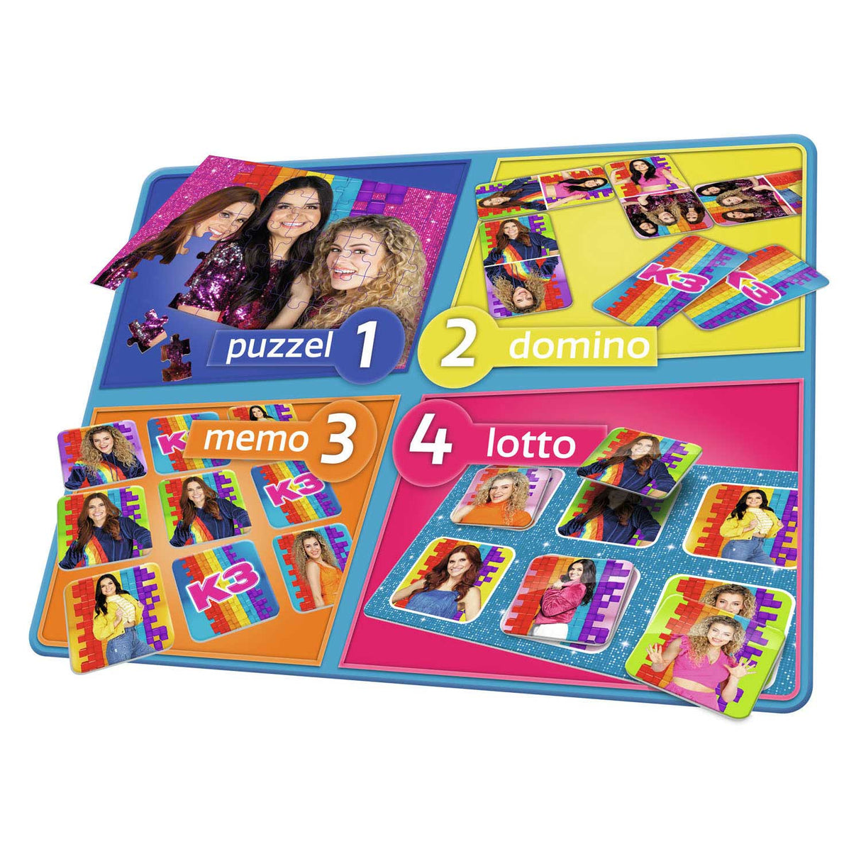 Studio 100 4-in-1 game box