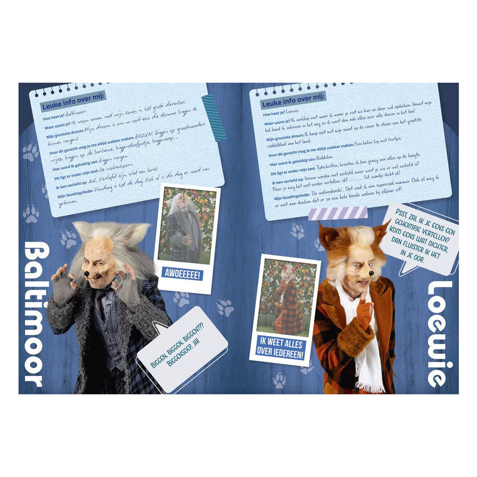 Studio 100 k3: 3 piglets fan book with stickers