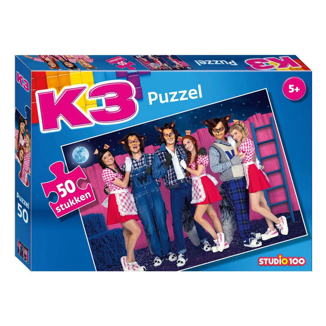 Studio 100 nóg Puzzle 3 Prosięta i wilki, 50..