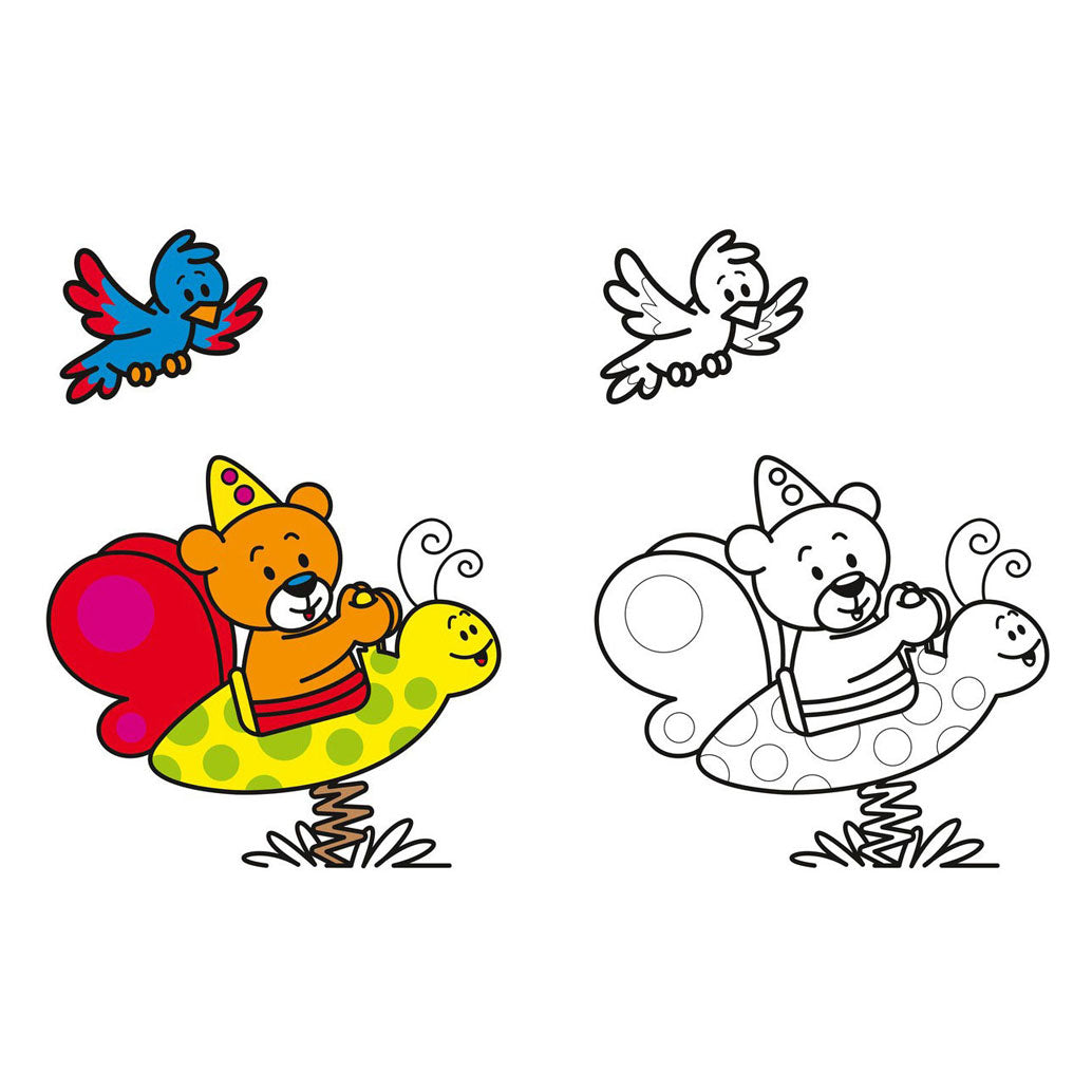 Studio 100 bumba coloring book pencil