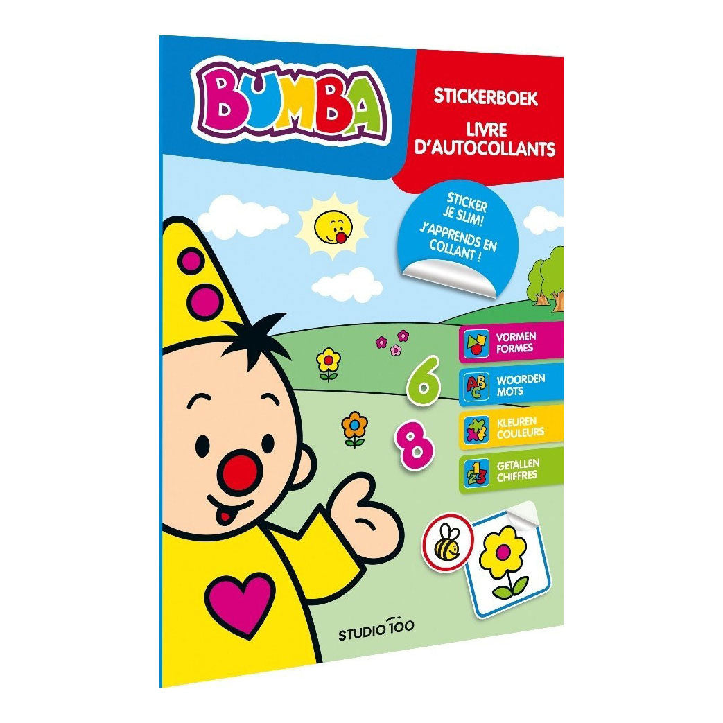 Studio 100 Bumba Sticker Book nalepke in leer