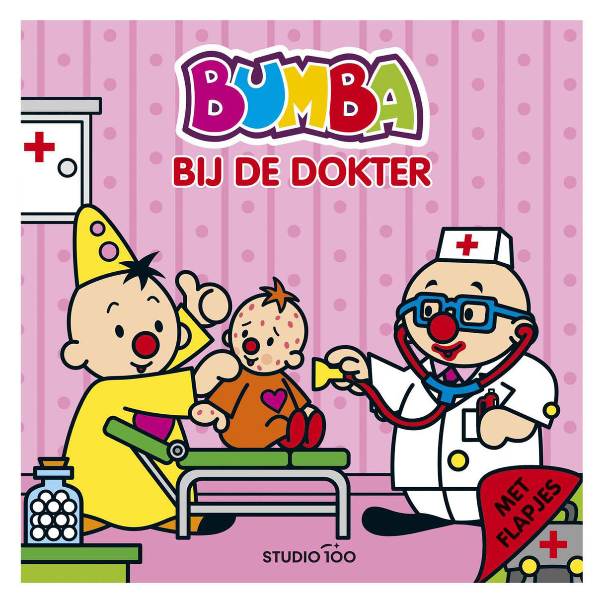 Studio 100 Bumba Kartonboek - at the doctor