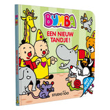 Studio 100 bumba board book with flaps: a new step | 2 pcs