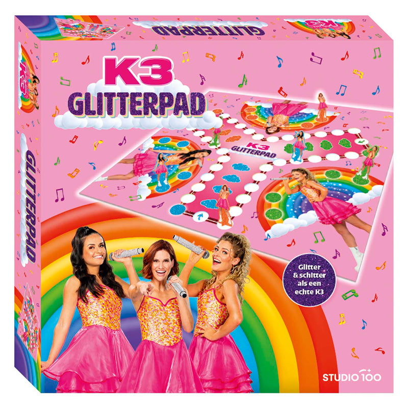 K3 board game - glitter path