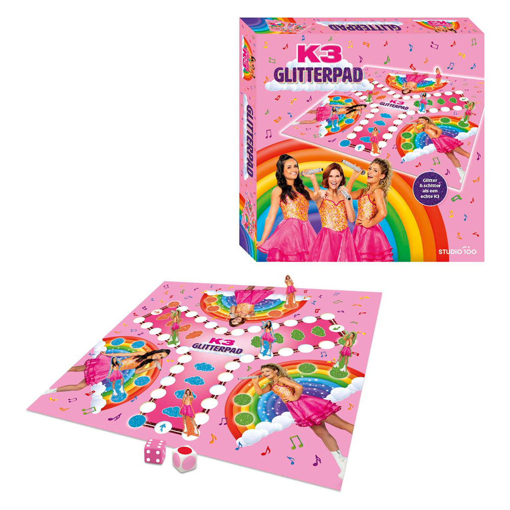 K3 board game - glitter path