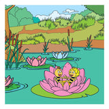 Studio 100 maya coloring book - coloring with water