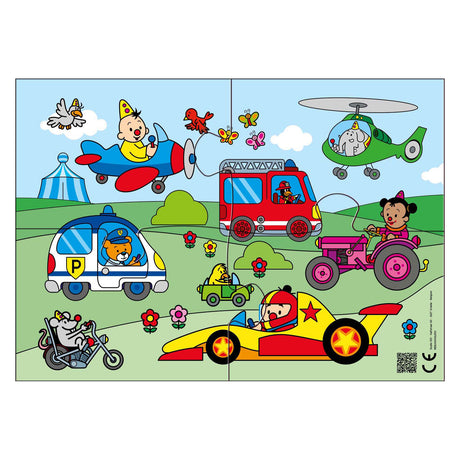 Bumba puzzle Vroom Vroom - 4 pcs.