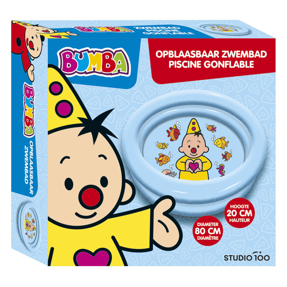 Studio 100 Bumba fish swimming pool - 80cm