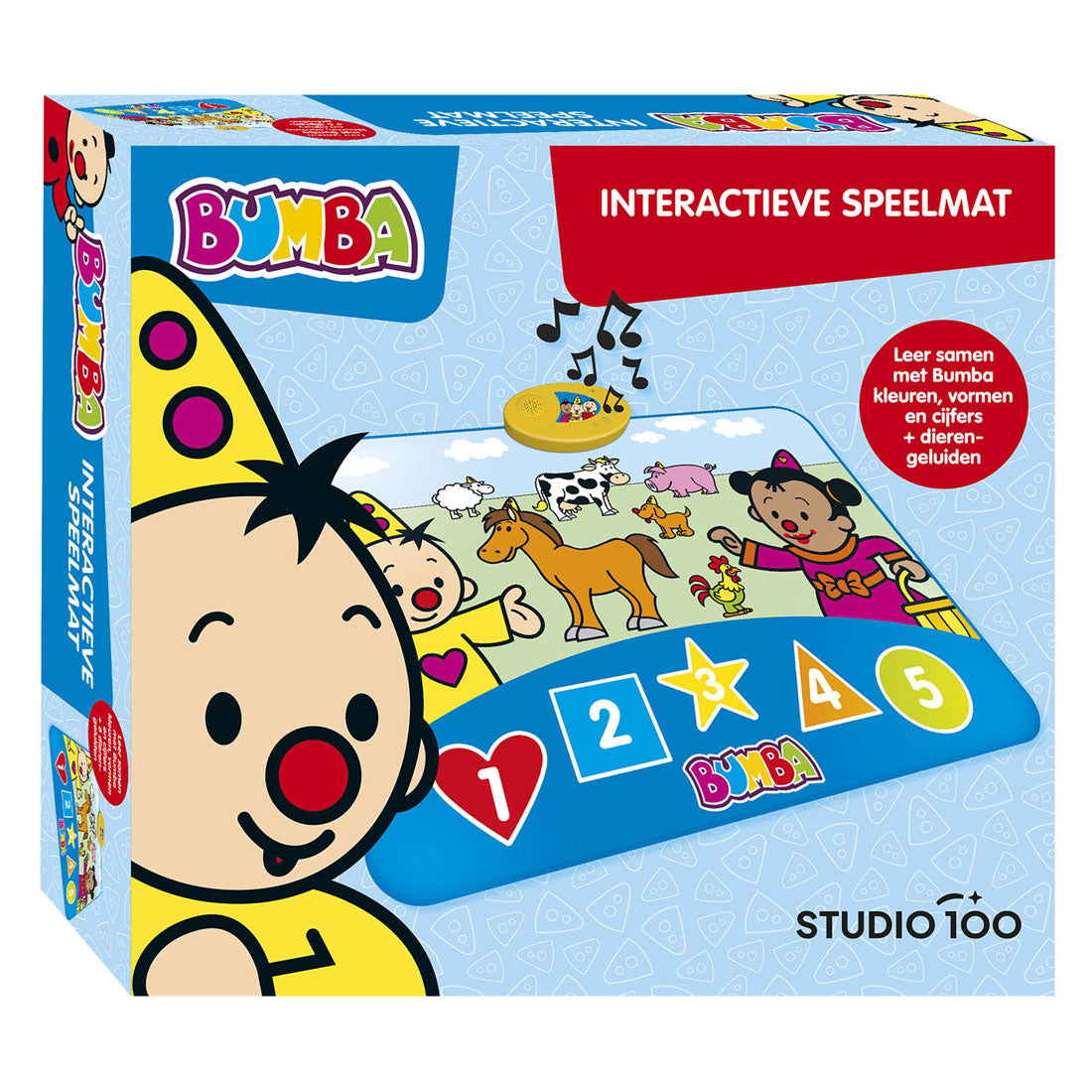 Studio 100 Bumba interactive playmat - animals