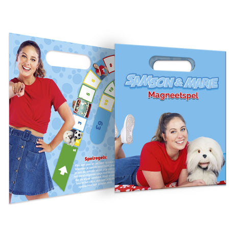 Studio 100 Samson Marie Snakes and Ladders magnetic game