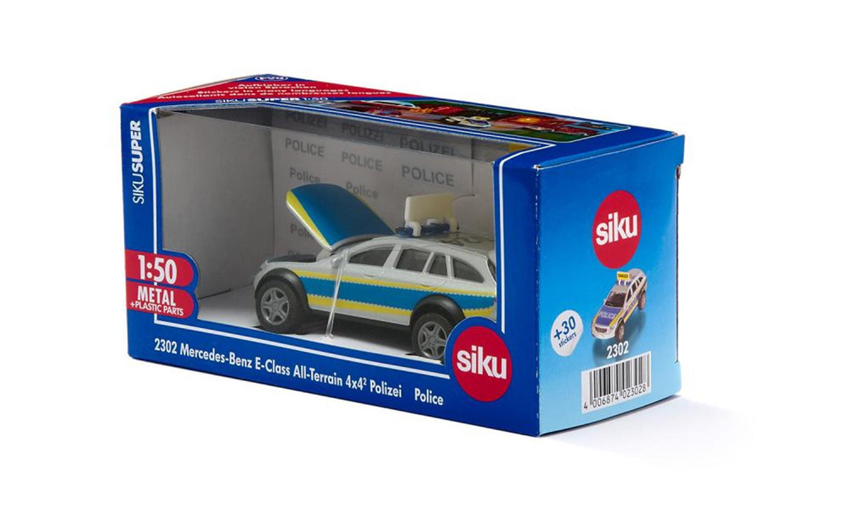 Siku polícia mercedes e-class 4x4
