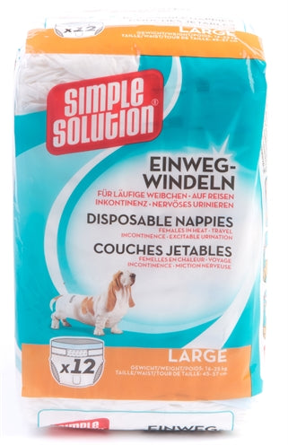 Solution simple couchage de chien jetable