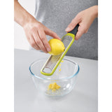 Joseph joseph handi-zest zester with integrated cleaner