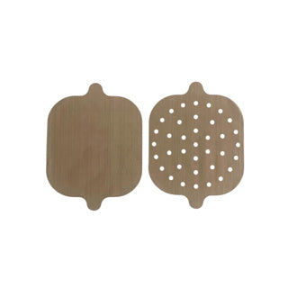 Nostik pečící plechy do airfryer 2 kusy čtvercové 24x24cm | 12 kusů
