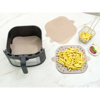 Nostik duo korg airfryer bakplåtar 4 st 25x14 och 26x14cm | 12 stycken