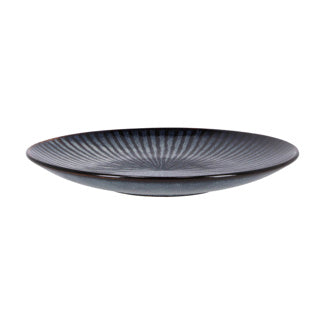 Koselig trendy desserttallerken d21,5xh2,9 cm atlantis stripe | 6 stk