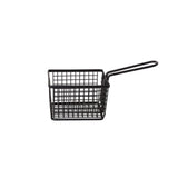 Fries basket black 12x10h8.5 cm | 2 pcs