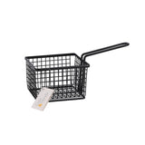 Fries basket black 12x10h8.5 cm | 2 pcs