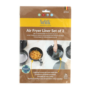 Nostik wiederverwendbarer Airfryer mit Schutzfolie