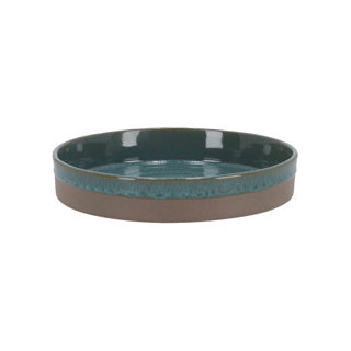 Teller tief D24xH4 cm Basalt ozeangrün | 6 Stück